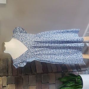 - Shein dress, size small, blue with white flowers